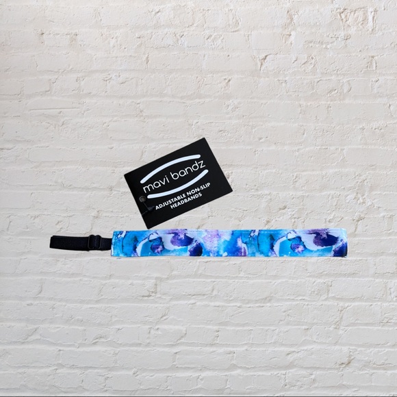 Mavi Bandz Accessories - Mavi Bandz Tranquility Adjustable Non-slip Headband NWT